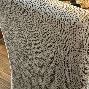 Geometric Patterned Chair Cover